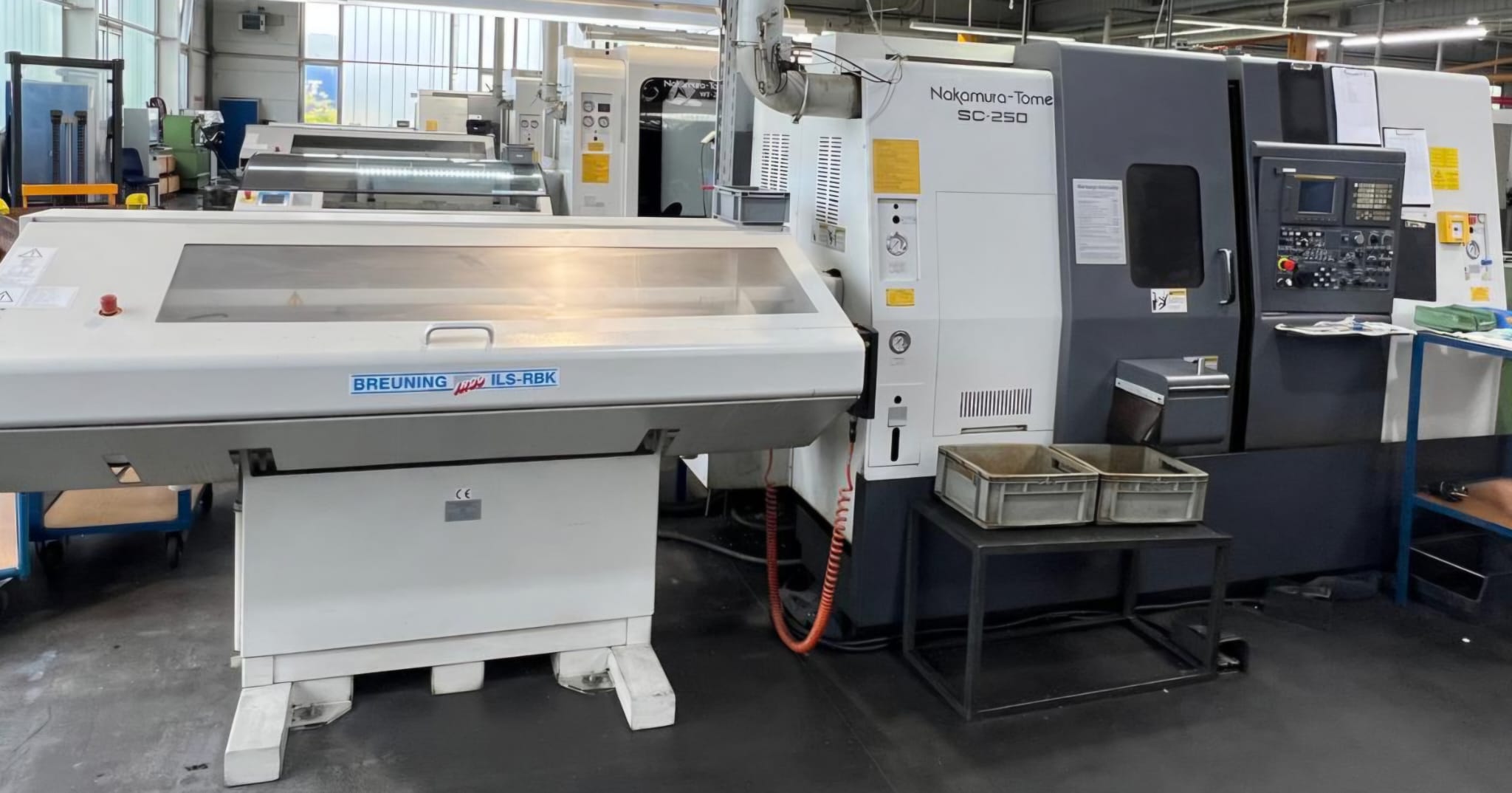 Nakamura SC-250MY mit Stangenlader - Bild 2