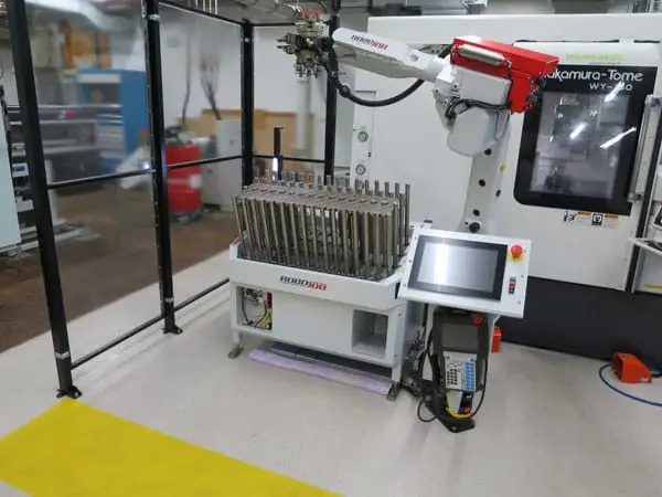 Nakamura WY-150 mit Robojob Turn-Assist - Bild 7